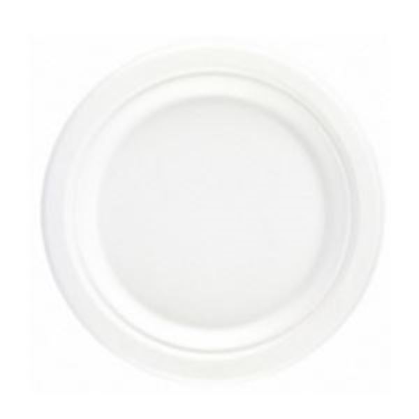 6" BAGASSE ROUND PAPER PLATE