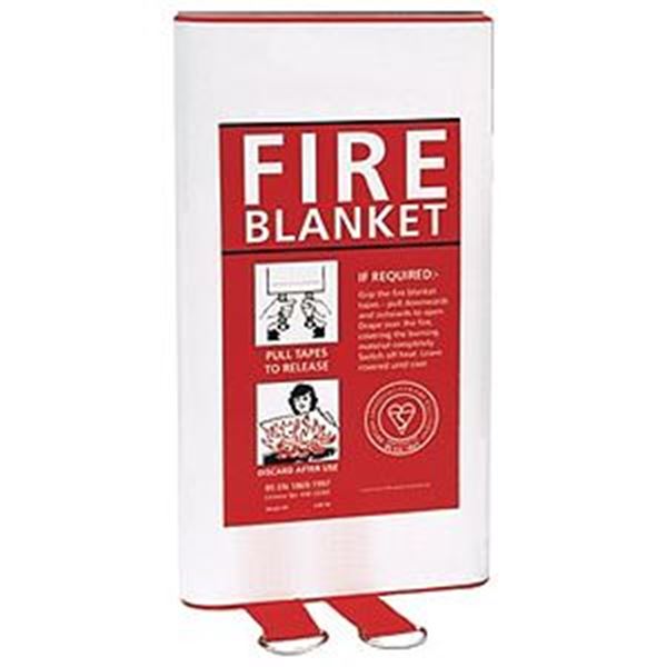 FIRE BLANKET - QUICK RELEASE WALL MOUNTING