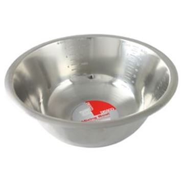 GRADUATED STAINLESS STEEL MIXING BOWL