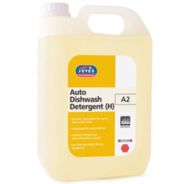 Picture of 2x5lt JEYES A2 AUTO DISHWASH DETERGENT (H)Hard Water