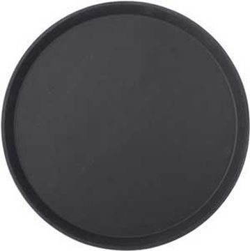 35cm/ 14" Non Slip Tray Round - Black