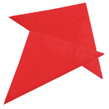 Picture of 40cm 2ply RED NAPKIN x2000