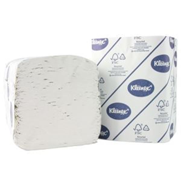 Kleenex® 27 Folded Toilet Tissue 4477 - 27 packs x 260 white, 2 ply sheets