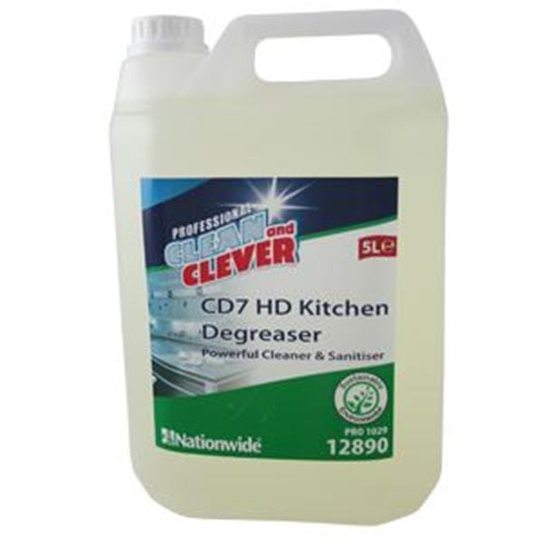 Clean and Clever Eco Friendly CD7 Kitchen Degreaser