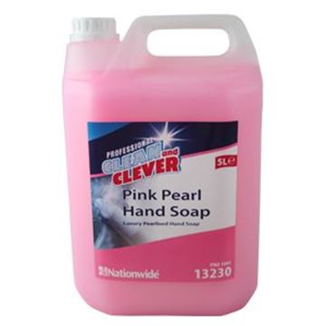 CLEAN & CLEVER PINK PEARL HAND SOAP