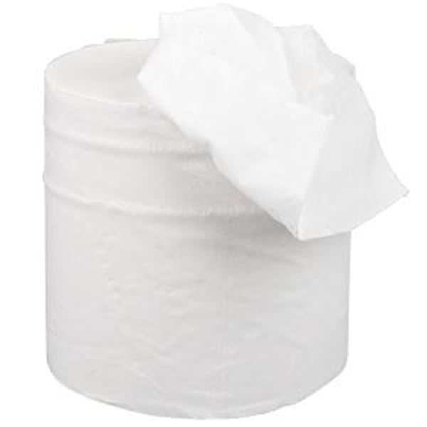 ESSENTIALS 2ply WHITE C/FEED