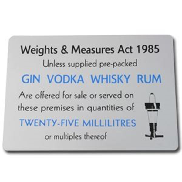 LICENCING ACT (MULTI) 25ml SIGN