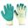 RUBBER COATED GLOVE GREEN XLARGE Size 10
