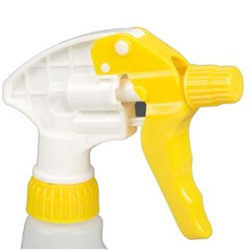 TRIGGER SPRAY HEAD ONLY - YELLOW/WHITE
