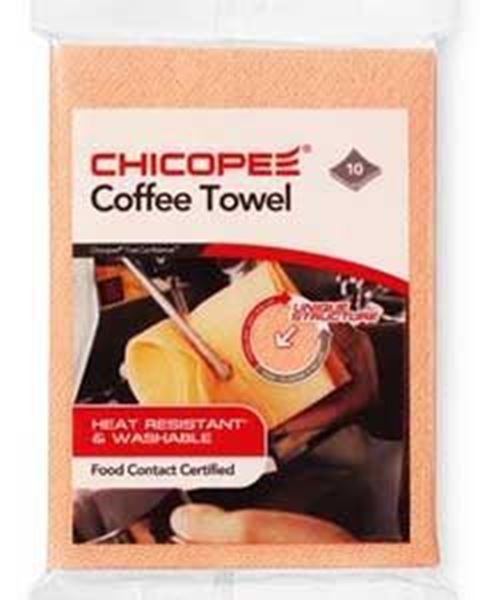 x10 Chicoppe Coffee Towels - Orange