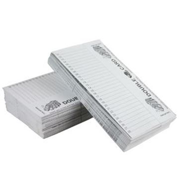 DOUBLE SIDED DOMINO CARDS