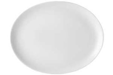 PURE WHITE OVAL PLATE