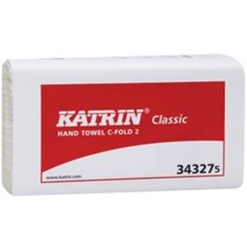 KATRIN 2ply CFOLD TOWEL - WHITE