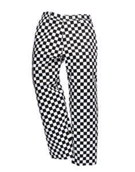 Drawstring Chessboard Check Trousers - Blue