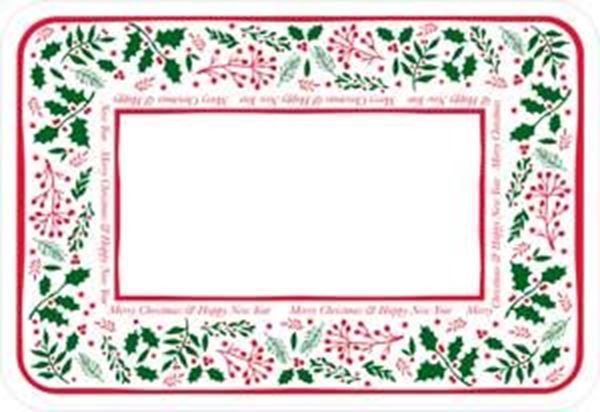 JOLLY HOLLY PAPER PLACE MAT