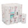 WypAll® Cleaning & Maintenance Wiping Paper L20 Compact Rolls 7334 - 24 rolls x 140 sheets, 2 ply, blue