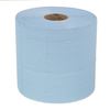 WypAll® Service & Retail Wiping Paper L10 Centrefeed for Roll Control™ Dispenser 7492 - 6 rolls x 400 sheets, 1 ply, blue