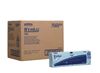 WypAll® X80 Cleaning Cloths 7565 - 10 packs x 25 blue, 1 ply interfolded cloths
