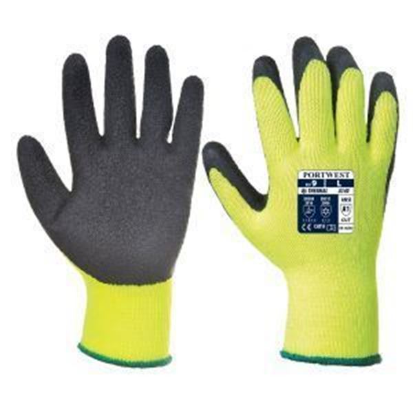 Thermal Grip Glove - Yellow/Black
