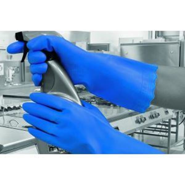 Pura Mweight PVC Glove - Blue