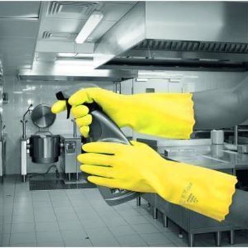 Pura Mweight PVC Glove - Yellow