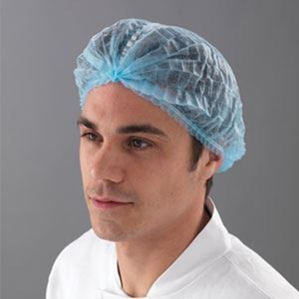 Picture of ** SHIELD DOUBLE STITCHED MOB CAP - BLUE