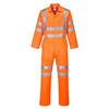 Picture of Hi Vis Coverall/ Boiler Suit Tall Fit - Orange