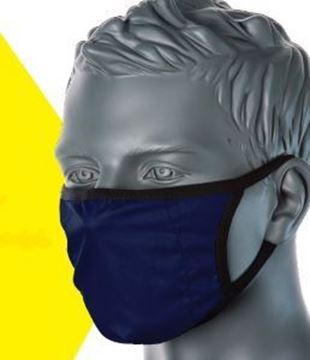 3ply Reusable Fabric Civilian Grade Face Mask (65% Polyester/35%Cotton)