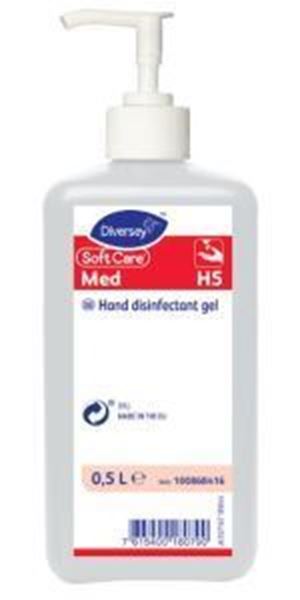 Picture of Diversey SoftCare H5 Alcohol Hand Sanitising Gel | 500ml