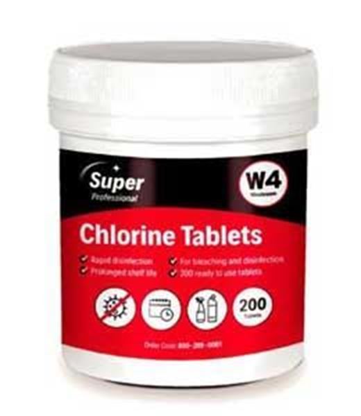Picture of SUPER CHLORINE TABLETS W4 (300 tabs)