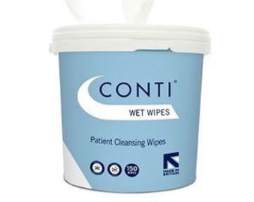 Picture of x150 CONTI WET PATIENT WIPES
