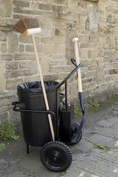 Picture of TOBY TROLLEY c/w brush, shovel & bin
