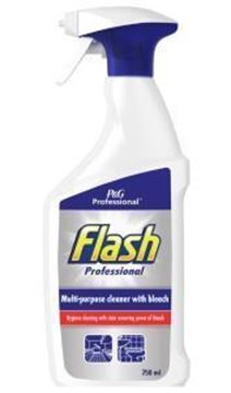 10x750ml Flash Multi Purpose Cleaner + Bleach