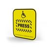 Picture of SafePad Antimicrobial Press Pad | Yellow
