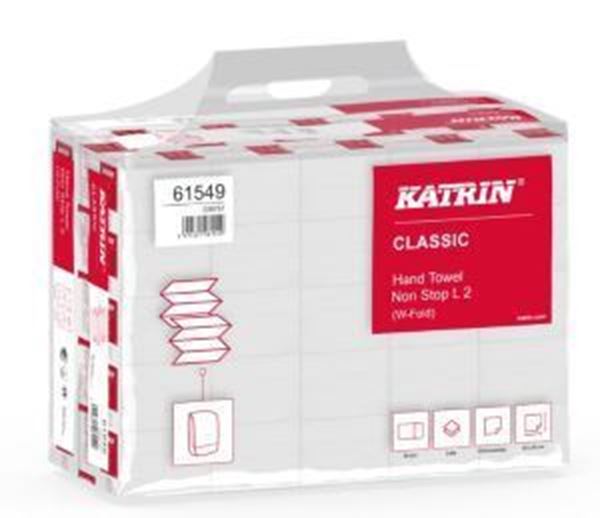Picture of x3000 Katrin Classic Non Stop Folded L2 Towel - White 24x32cm