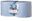 Picture of TORK WIPING PAPER PLUS 2ply COMBI ROLL 2x255m W1 W2 - BLUE