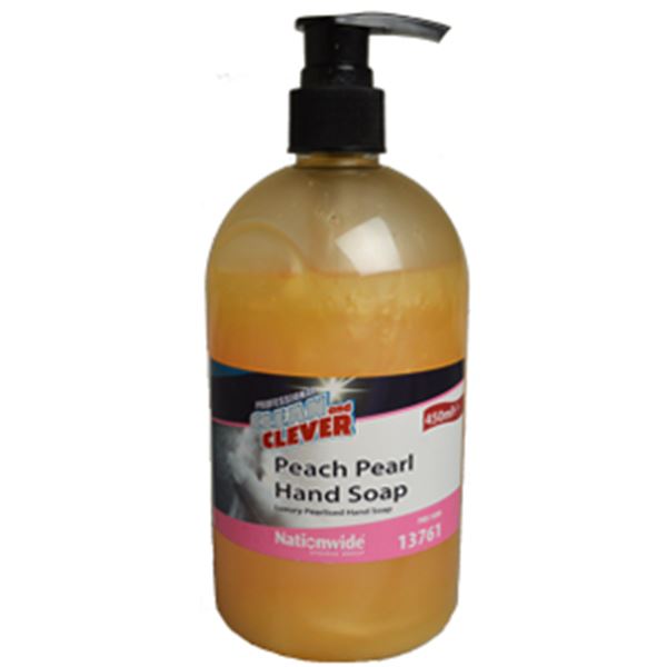 Picture of Clean & Clever hand Soap 450ml - Peach