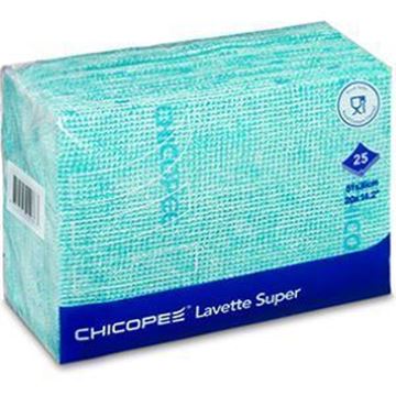 Chicopee® Lavette Super ANTIBAC Cloths 36x51cm - Green