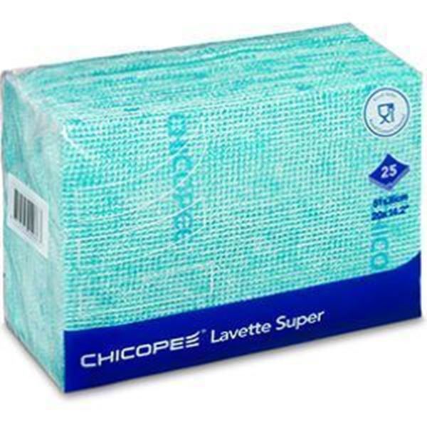 Chicopee® Lavette Super ANTIBAC Cloths 36x51cm - Green