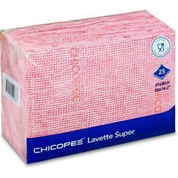 Chicopee® Lavette Super ANTIBAC Cloths 36x51cm - Pink