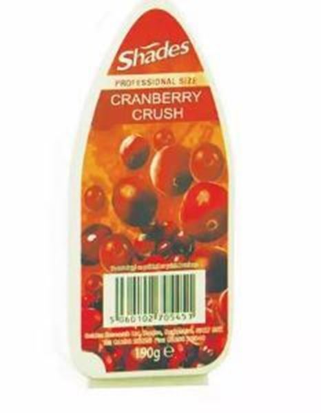 12x190g SHADES Solid Air Gels - Cranberry