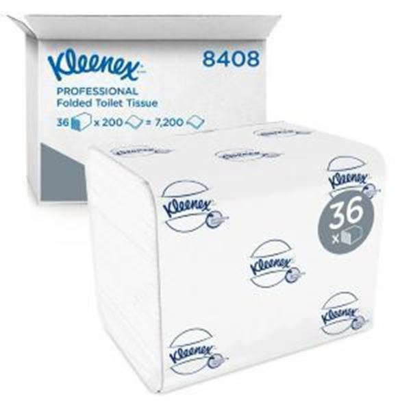 8408 Kleenex® 2ply Bulk Pack 36x200sh (18.6x11cm)