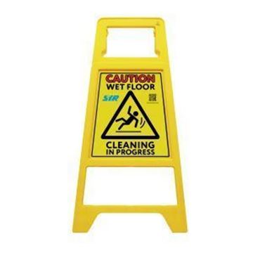 SAFEGUARD CAUTION WET FLOOR / CLRANING IN PROGRESS SAFETY SIGNN SAFETY SIGN