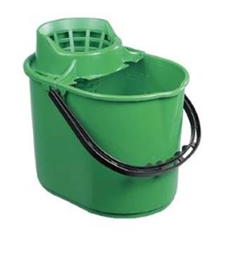 Picture of 12lt Deluxe Mop Bucket - Green