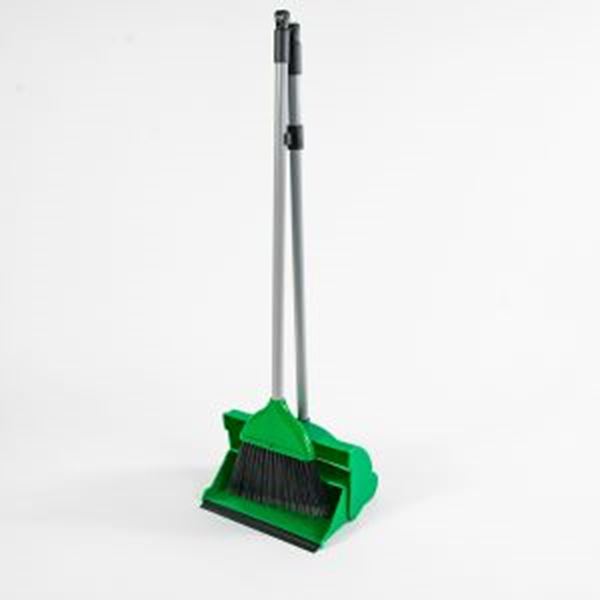 Picture of Lightweight Lobby Dustpan & Brush - Green