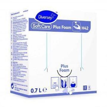 6x700ml Soft Care Plus Antibac Foam Hand Soap H42