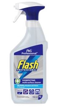 Picture of 6x750ml Flash F2 Disinfecting Multisurface Cleaner incl. Glass & Stainless Steel RTU