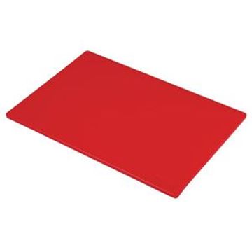 Chopping Board Low Density 18x12x1/2 "- Red