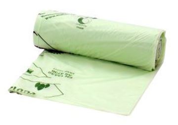 x500 40lt Green Compostable Food Waste Liners