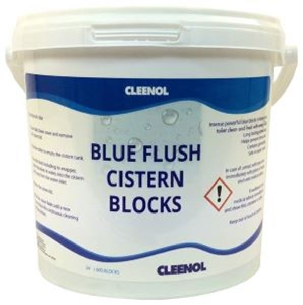 Picture of Cleenol Royal Flush Blue Cistern Blocks x24 